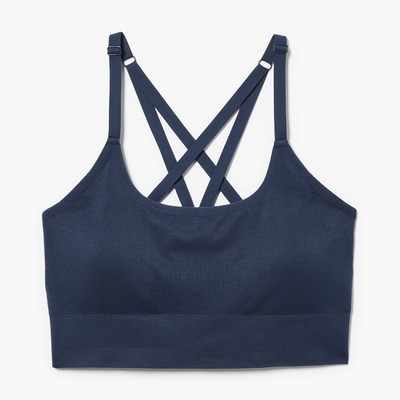 Soutien-gorge sport à impact moyen Femmes+ - Marine
