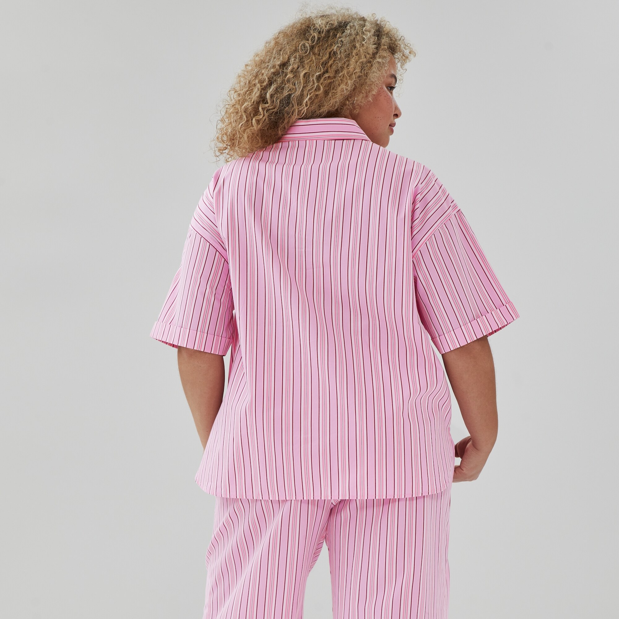 Women+ Stripe Sleep T-Shirt in Pink from Joe Fresh