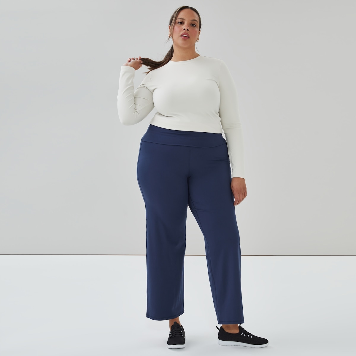 Joe Fresh Women+ Active Balance Folded Waist Pant 1 ea, $29.00/1ea