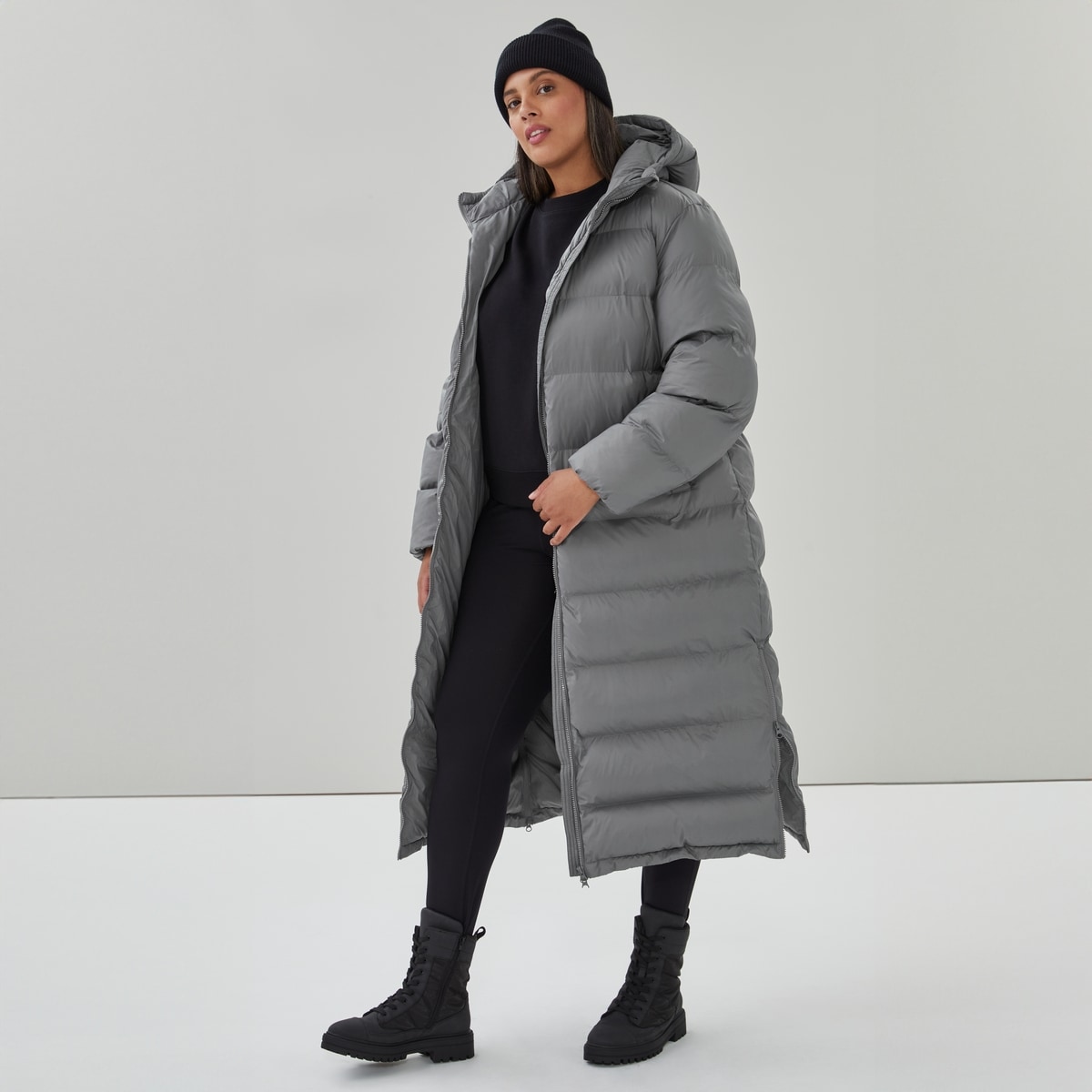 Women+ Long Puffer Jacket