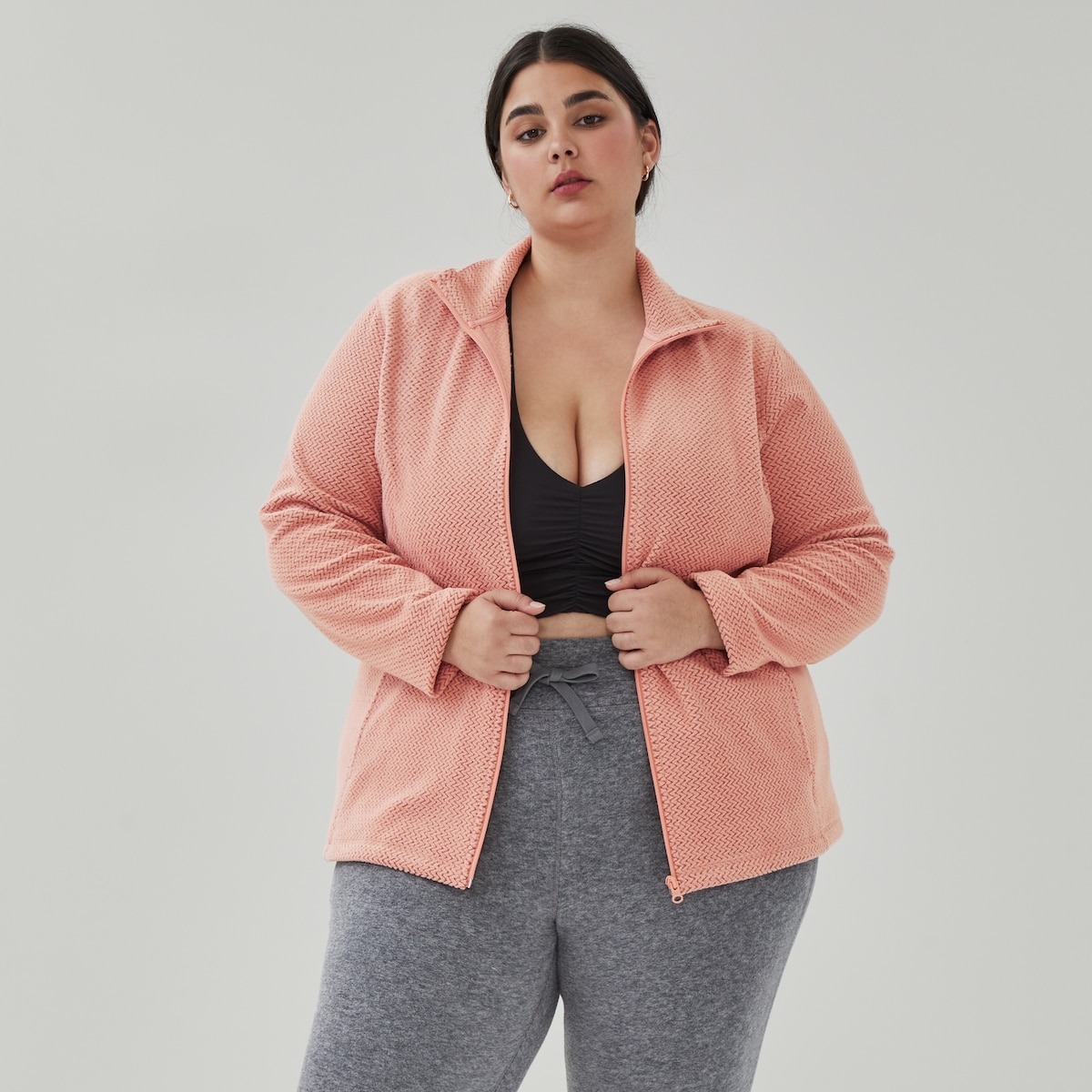 Joe Fresh Women+ Active Fleece Jacket 1 ea, $25.00/1ea