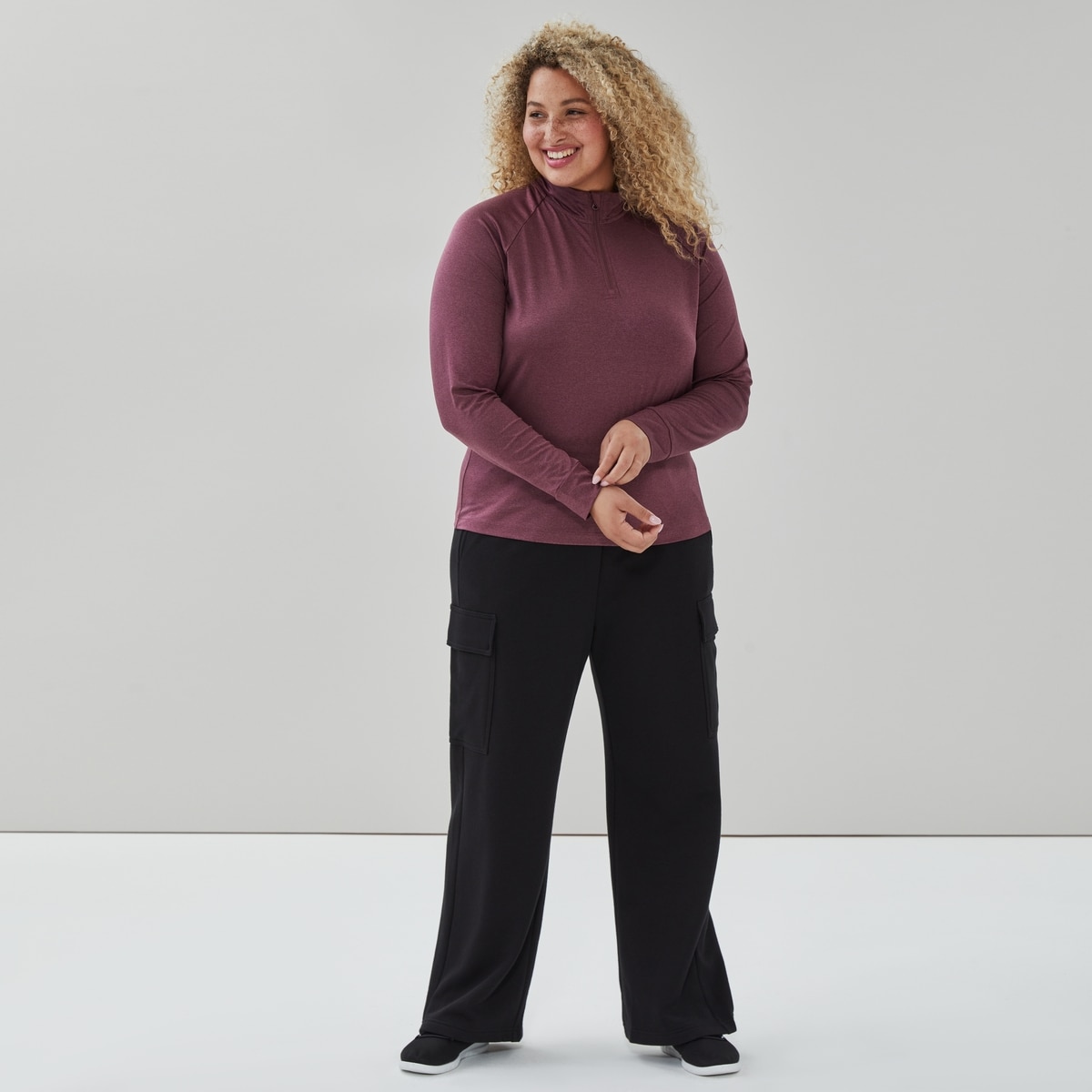 Women+ Active Quarter-Zip Long Sleeve