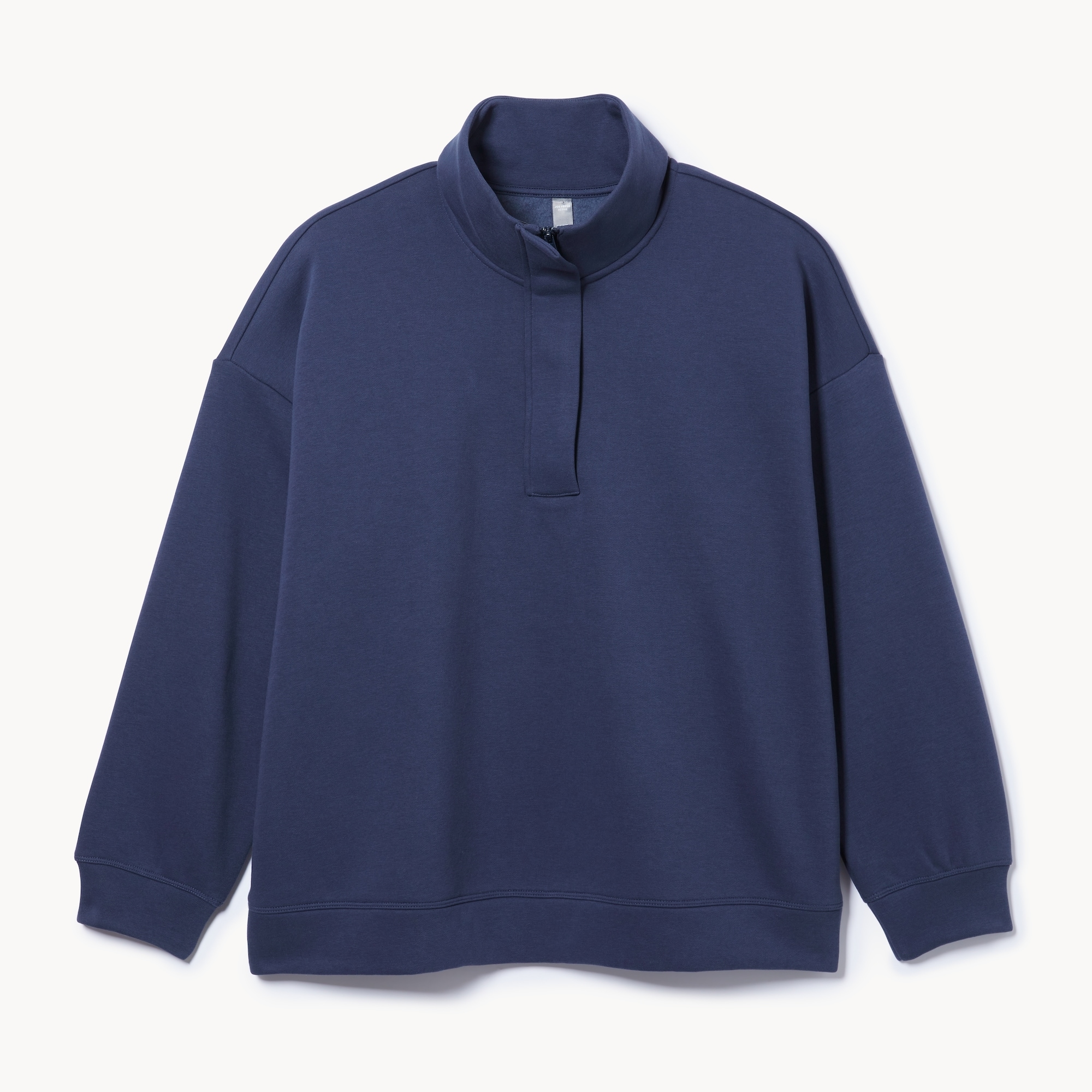 Active Fleece Sweatshirt in Navy from Joe Fresh