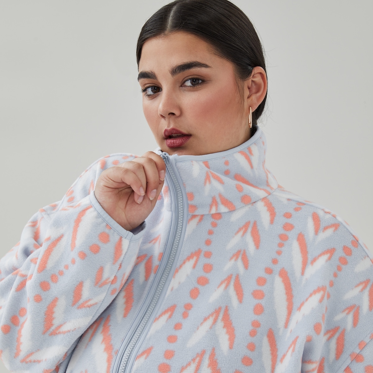 Women+ Active Microfleece Half-Zip Jacket