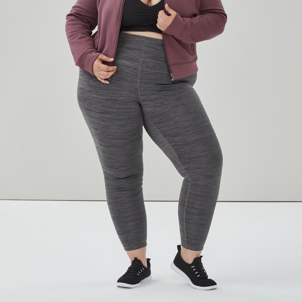 Legging sport en molleton Femmes+