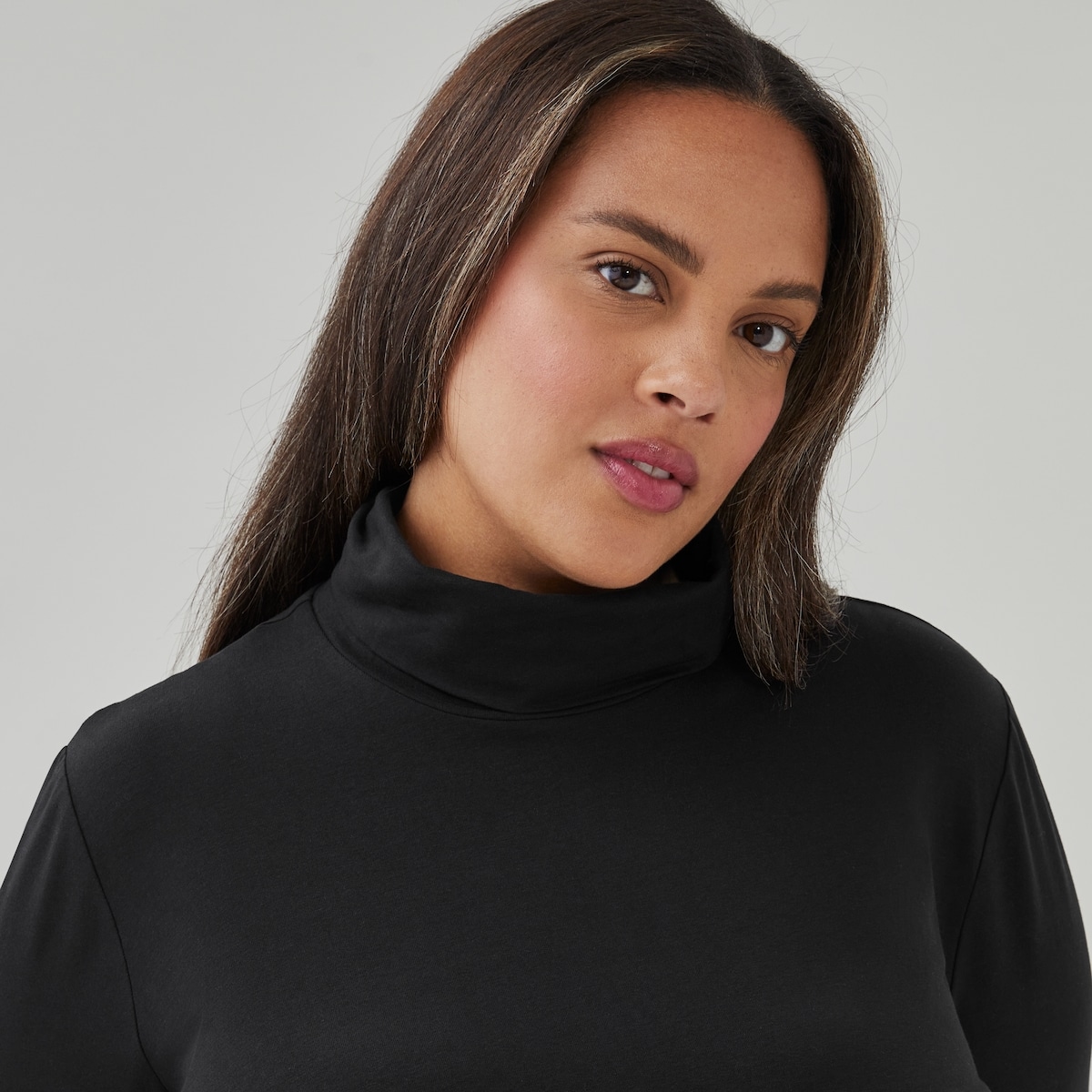 Col roul ajust Femmes+ - Noir Jf