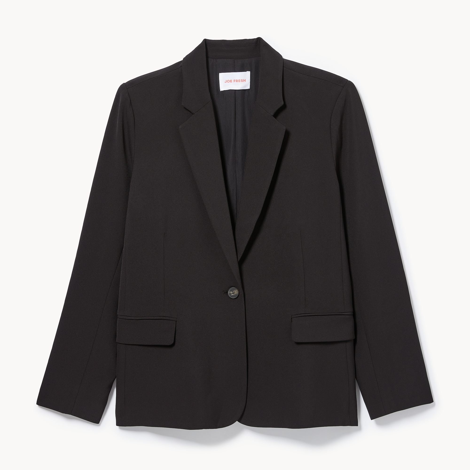 Women+ Single Breasted Blazer in JF Black from Joe Fresh