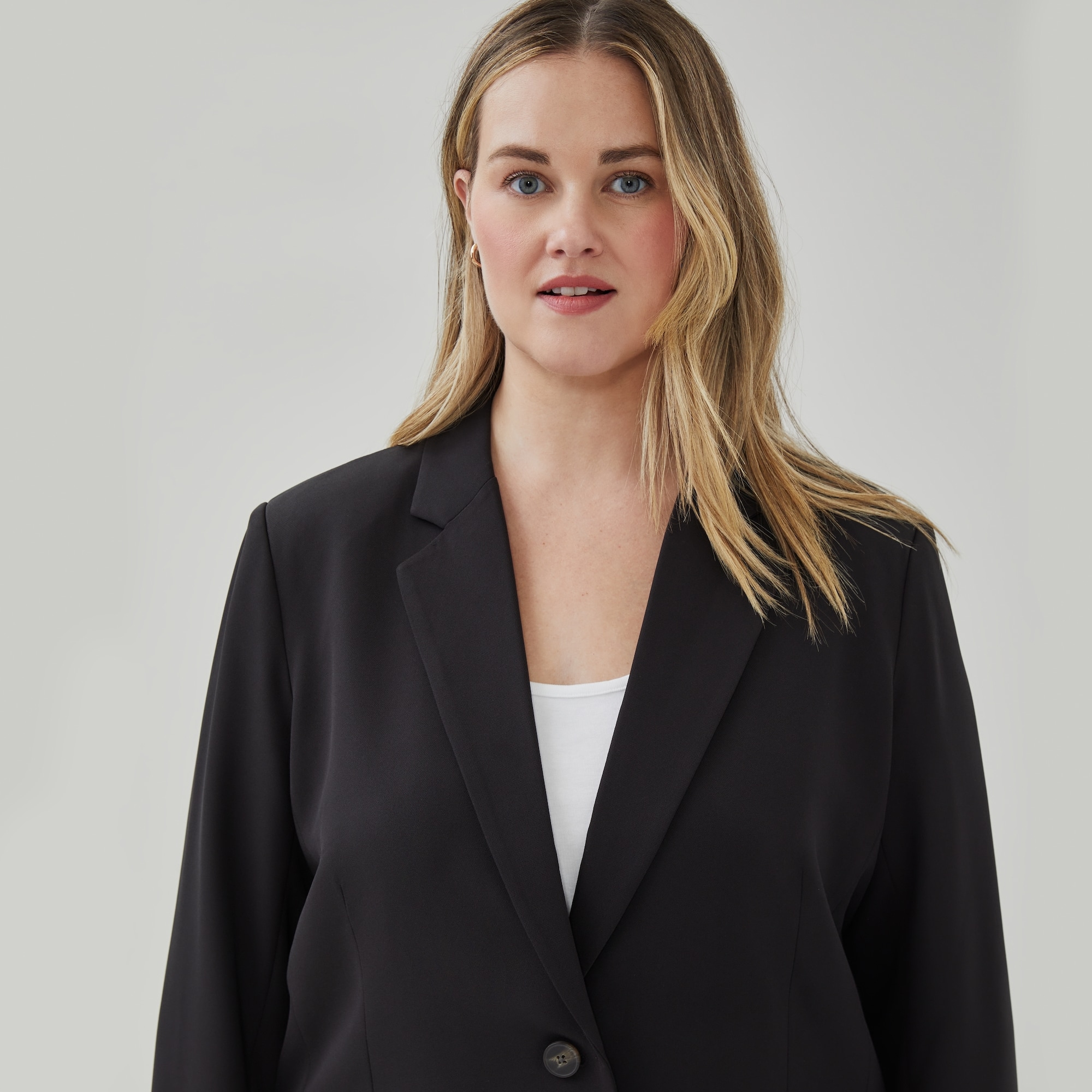 Women+ Single Breasted Blazer