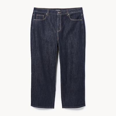 Women+ Wide Leg Jean in Dark Wash from Joe Fresh