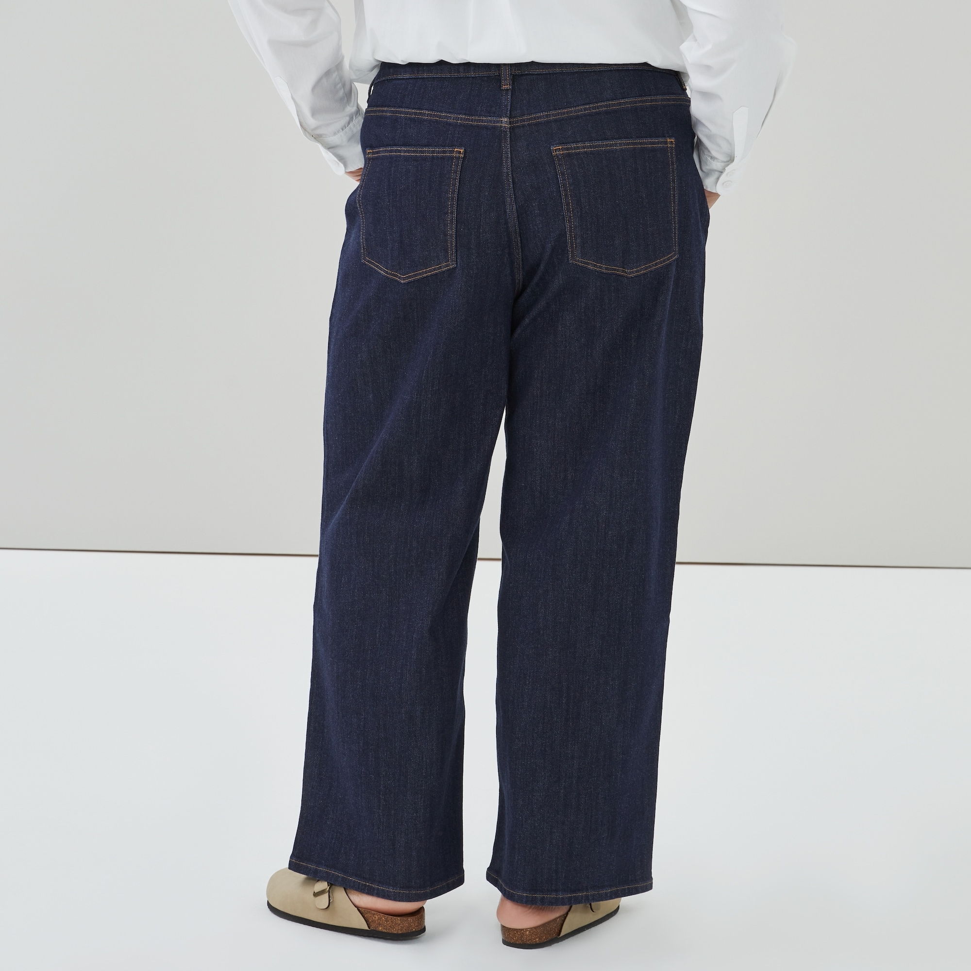 Women+ Dark Wash Wide Leg Jean