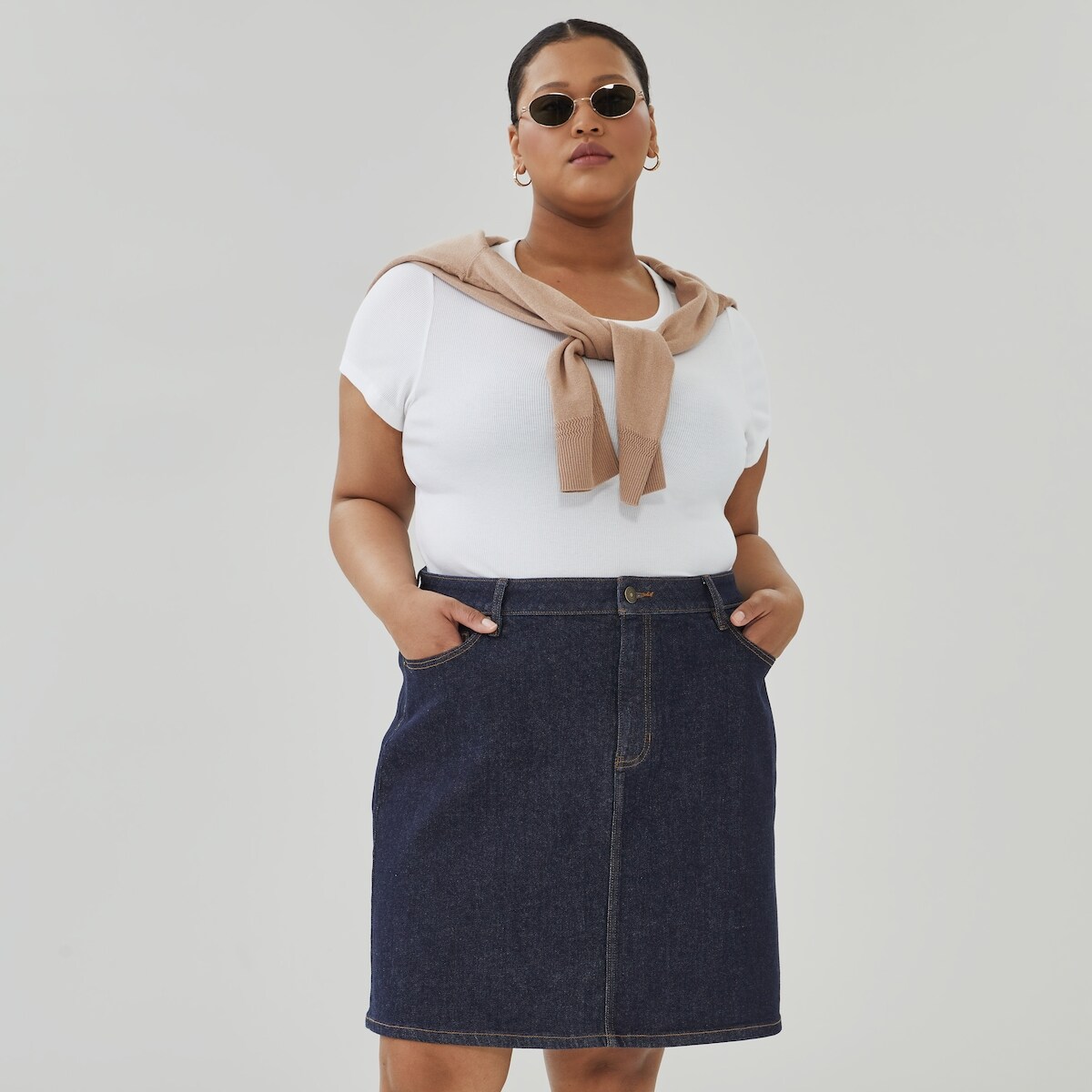 Women+ Classic Denim Skirt