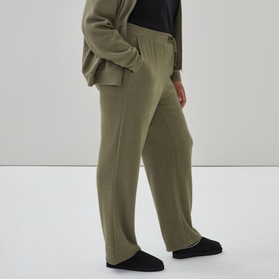 Pantalon de jogging en tricot Femmes+ - Olive Foncé