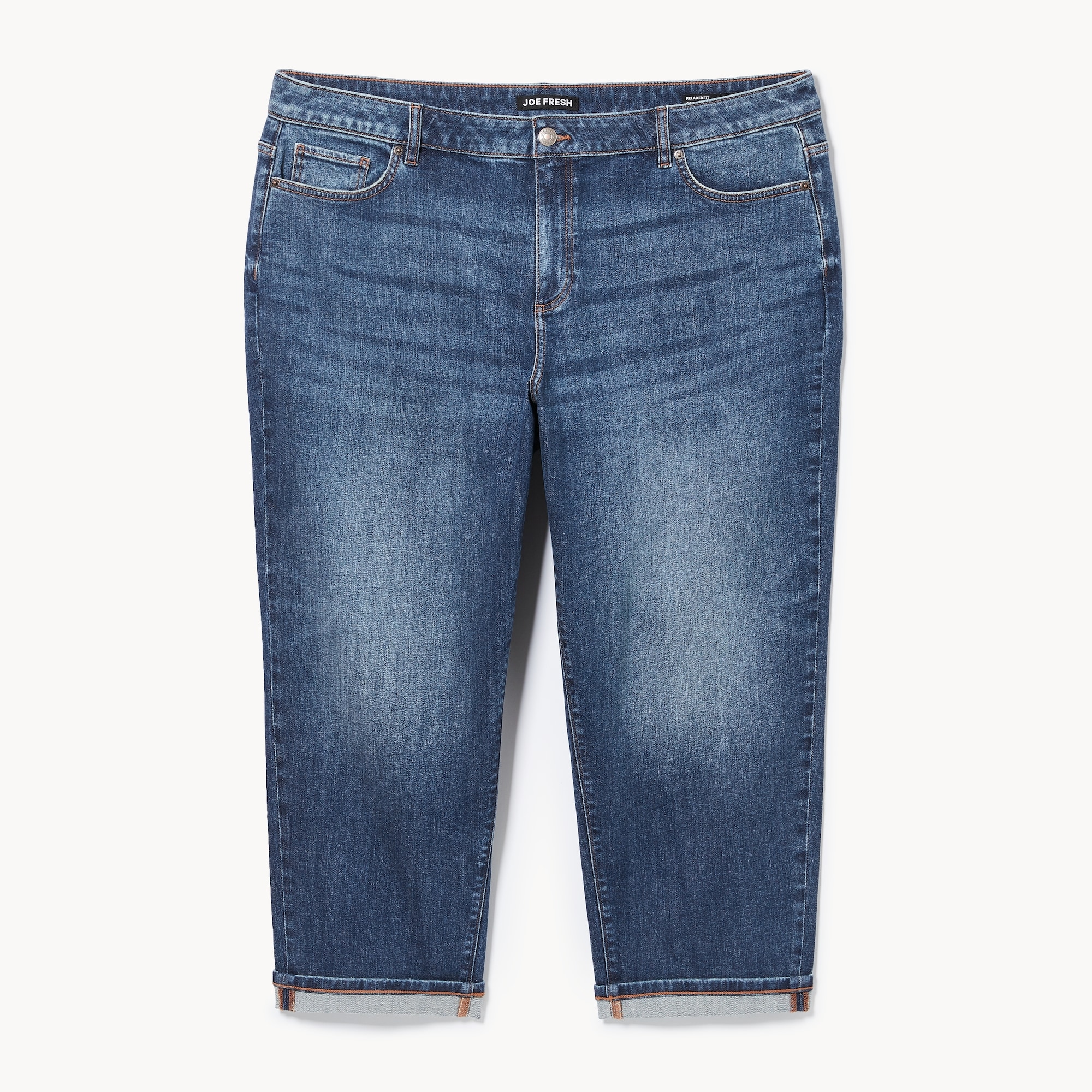 Women+ Dark Wash Relaxed Fit Jean