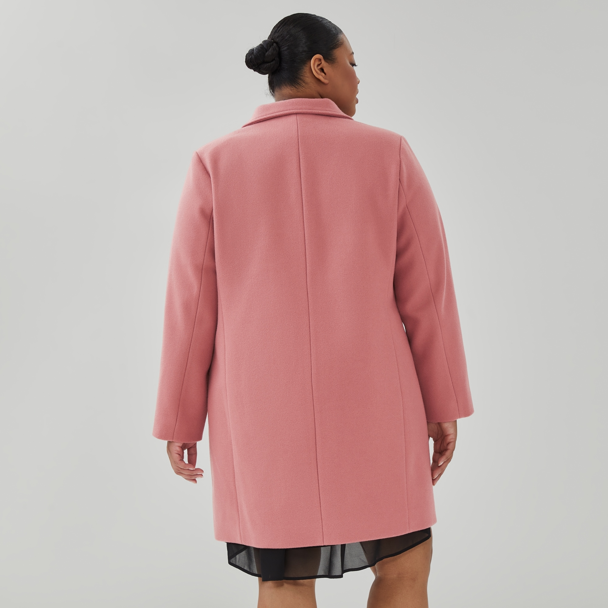 ジャケット・アウター MELTON INKJET ROSE PHOTO BIGCHESTER COAT MELTON INKJET ROSE PHOTO BIGCHESTER COAT