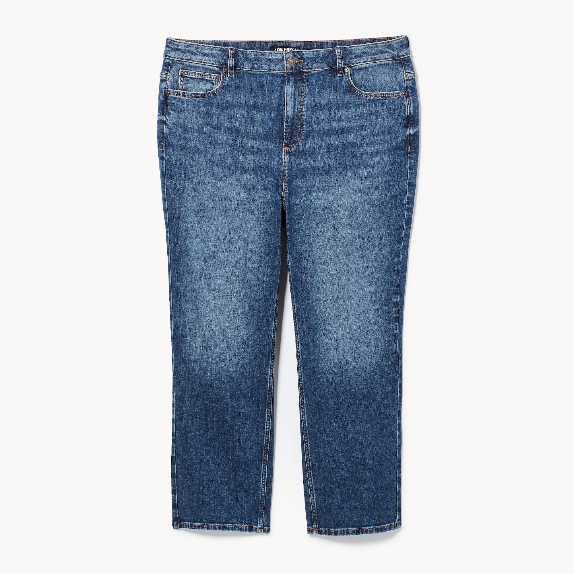 Women+ Dark Wash Slim Straight Jean