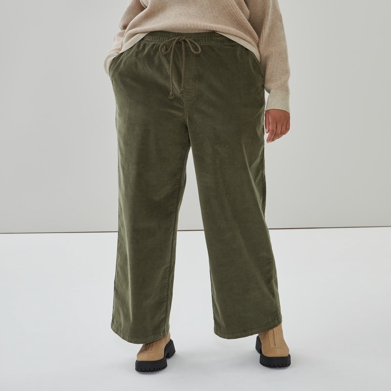Joe Fresh Women+ Corduroy Wide Leg Pant - 1 ea | Atlantic Superstore