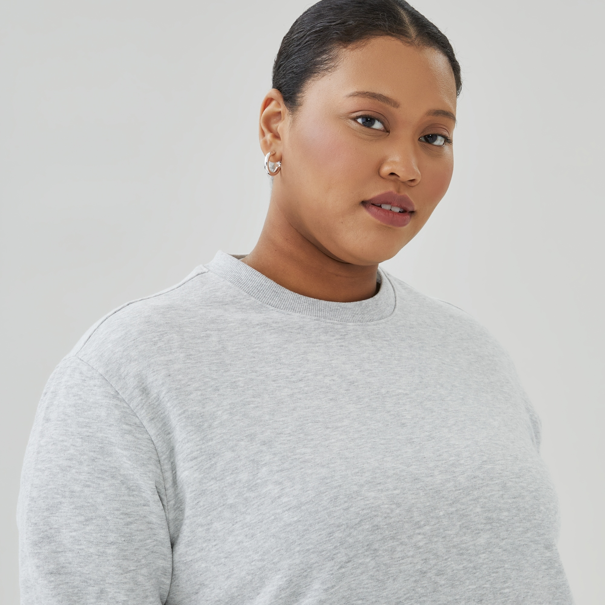 everyone cotton crew neck sweatshirt グレー everyone cotton crew neck sweatshirt (NAVY) | everyone