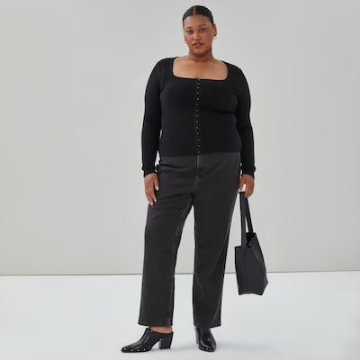 Joe Fresh Women+ Slim Long Sleeve Top 1 ea, $25.00/1ea