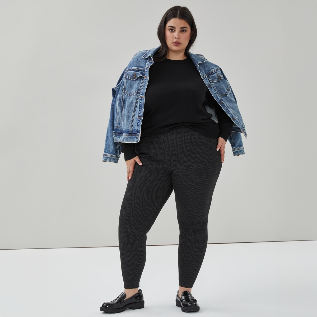 Women+ Textured Legging
