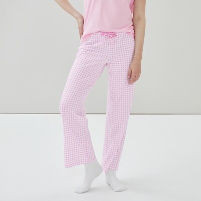 Cotton Sleep Pant - Light Pink