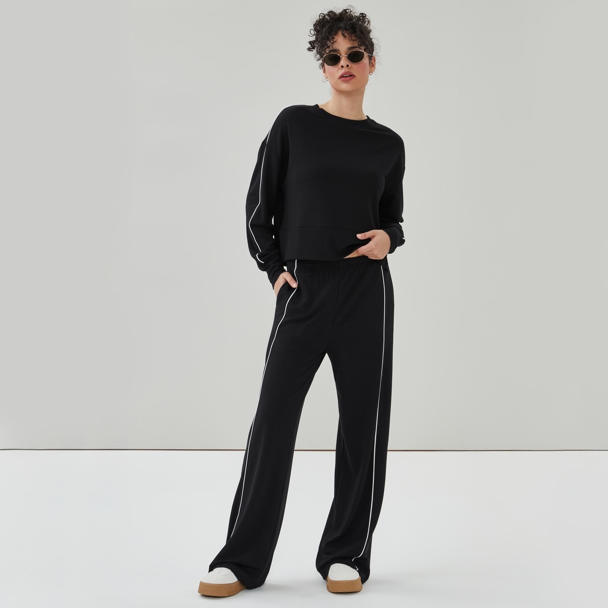 Joe Fresh Active Wide Leg Terry Pant 1 ea, $35.00/1ea