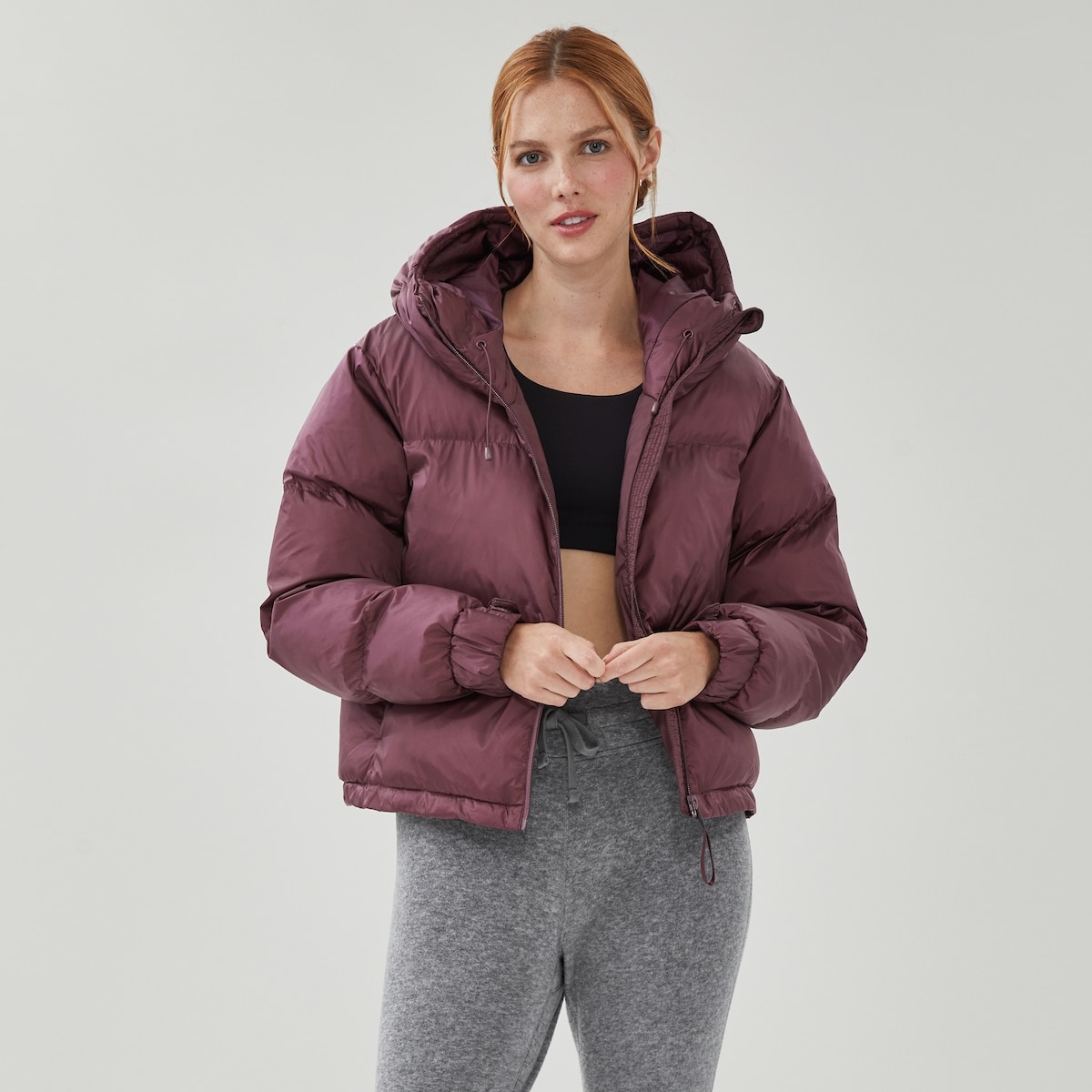 Cropped Puffer Jacket