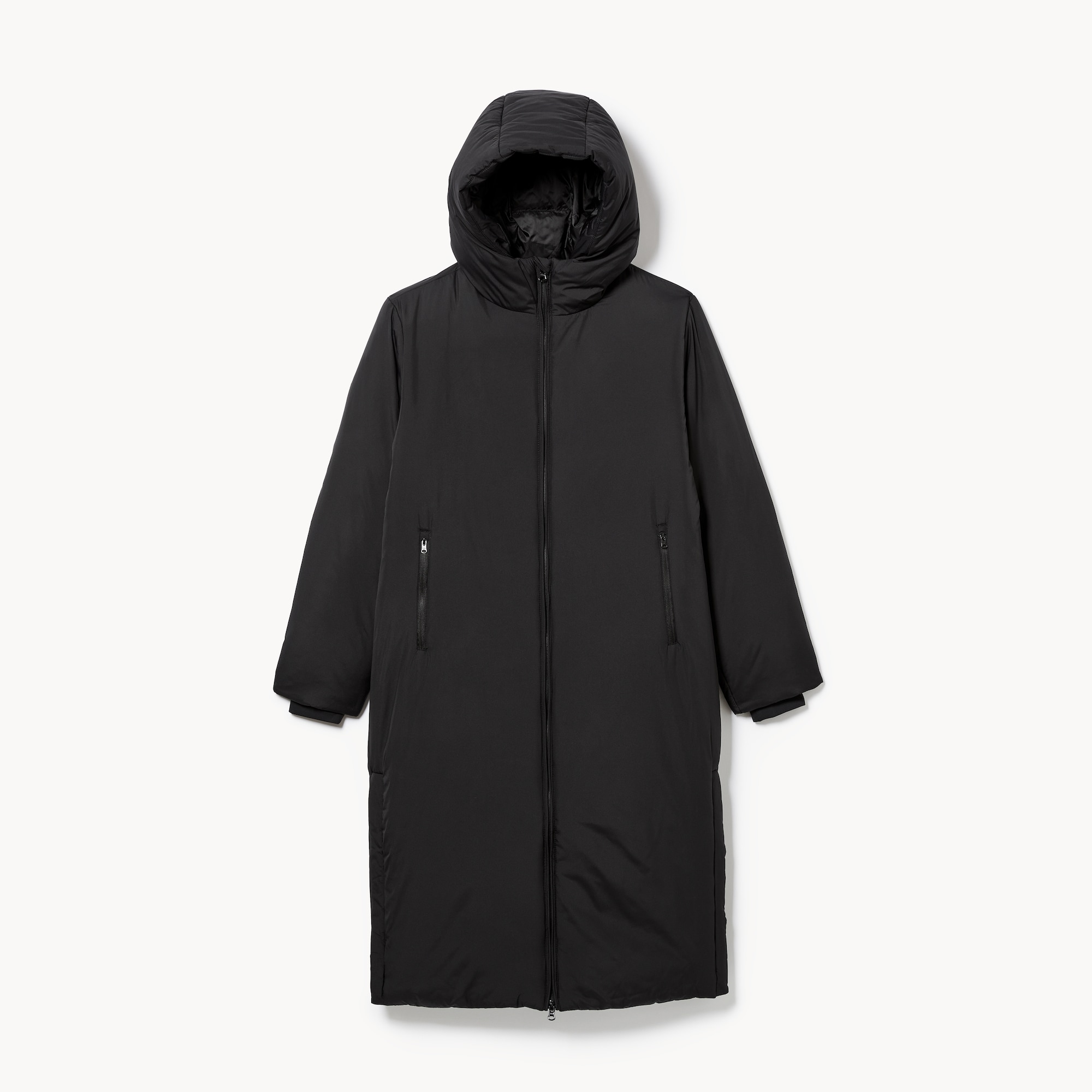 Long Puffer Jacket in Black from Joe Fresh
