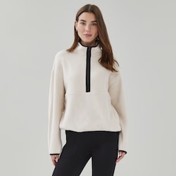 Joe Fresh Veste en micromolleton à demi-fermeture éclair 1 ea, 35,00 $/1ch