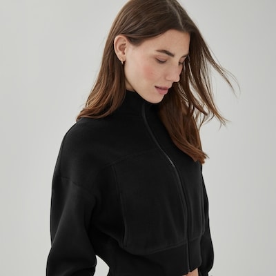 Active Stretch Bomber Jacket - Black