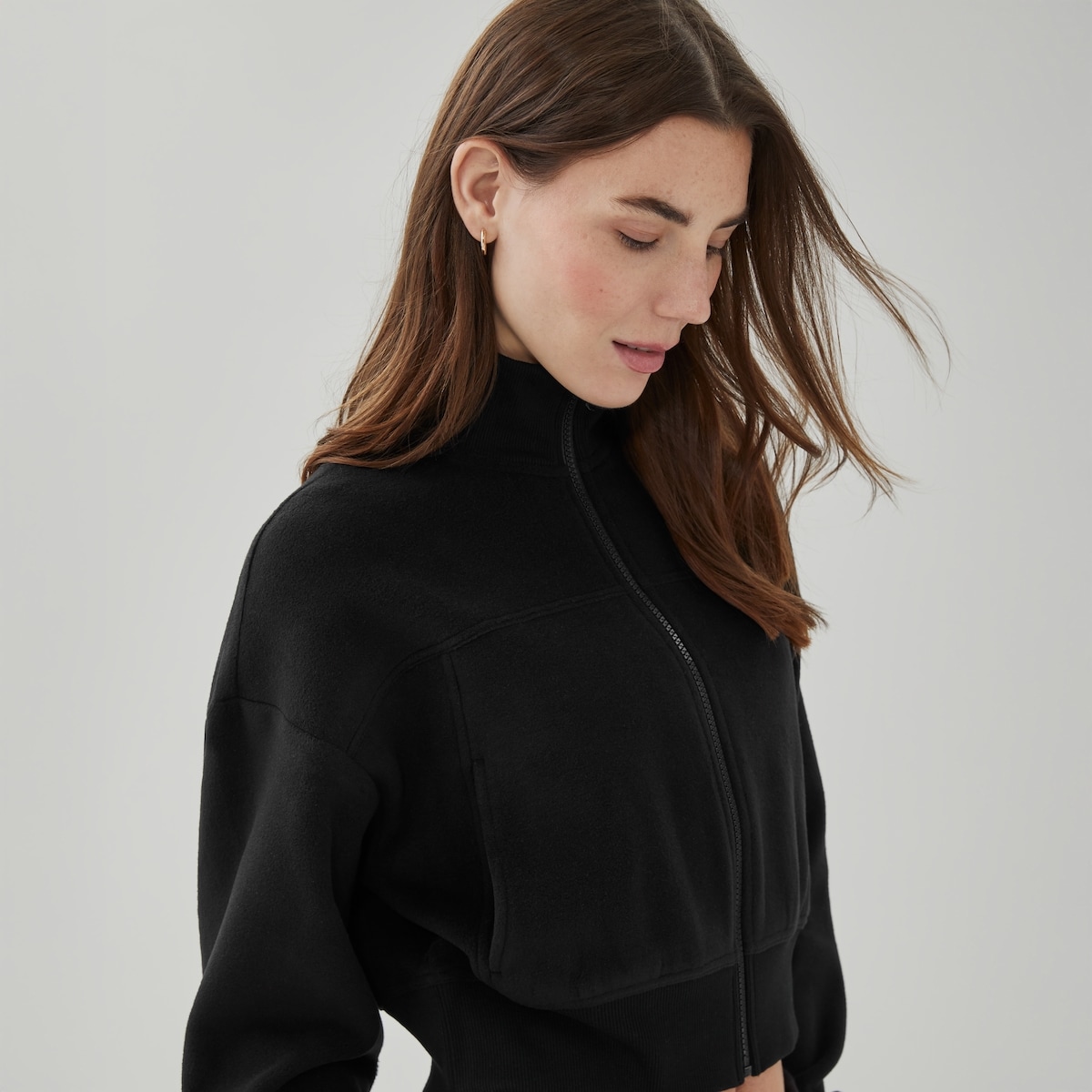 Blouson daviateur sport extensible - Noir