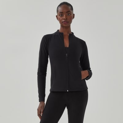 Micro Fleece Jacket - Black