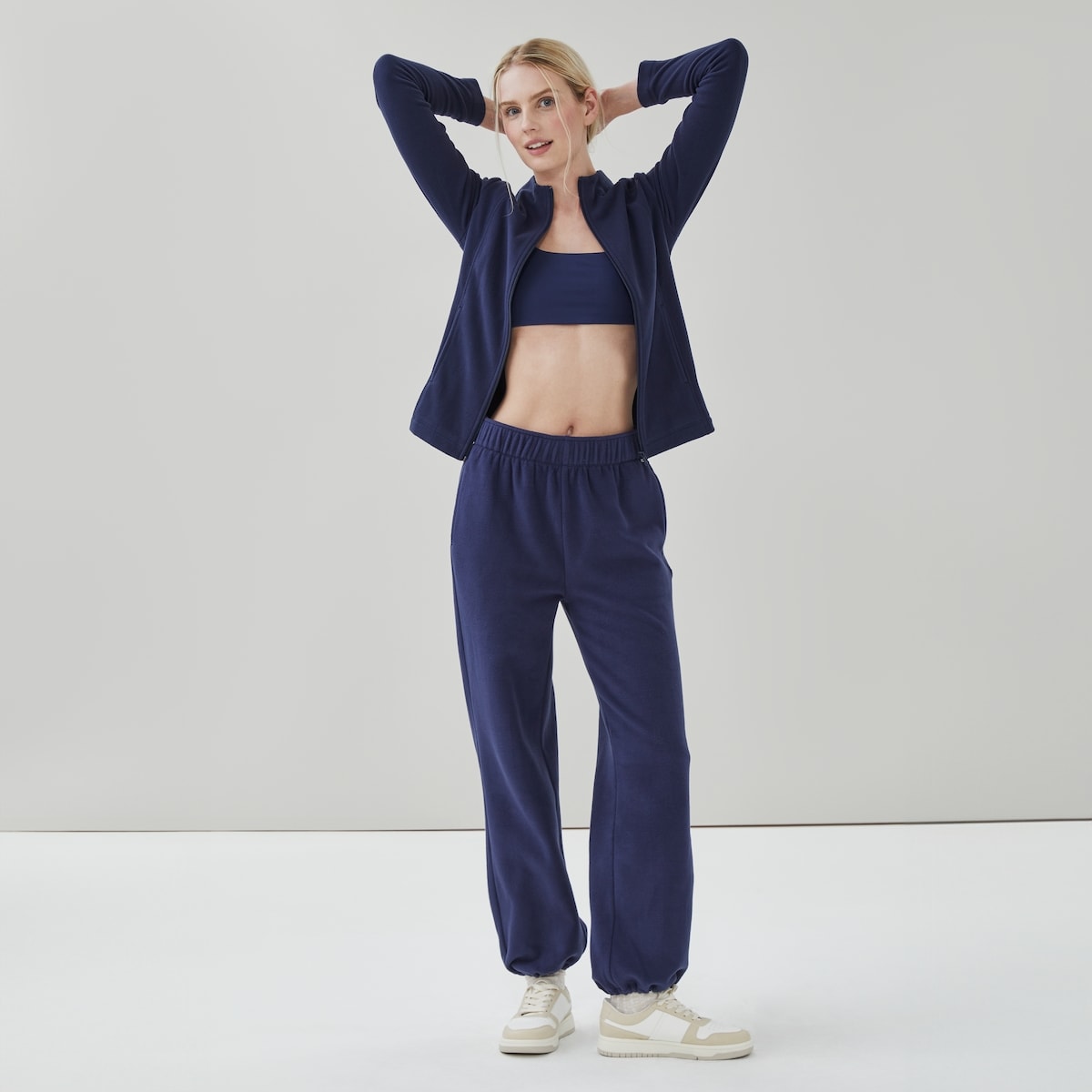 Micro Fleece Jacket - Navy