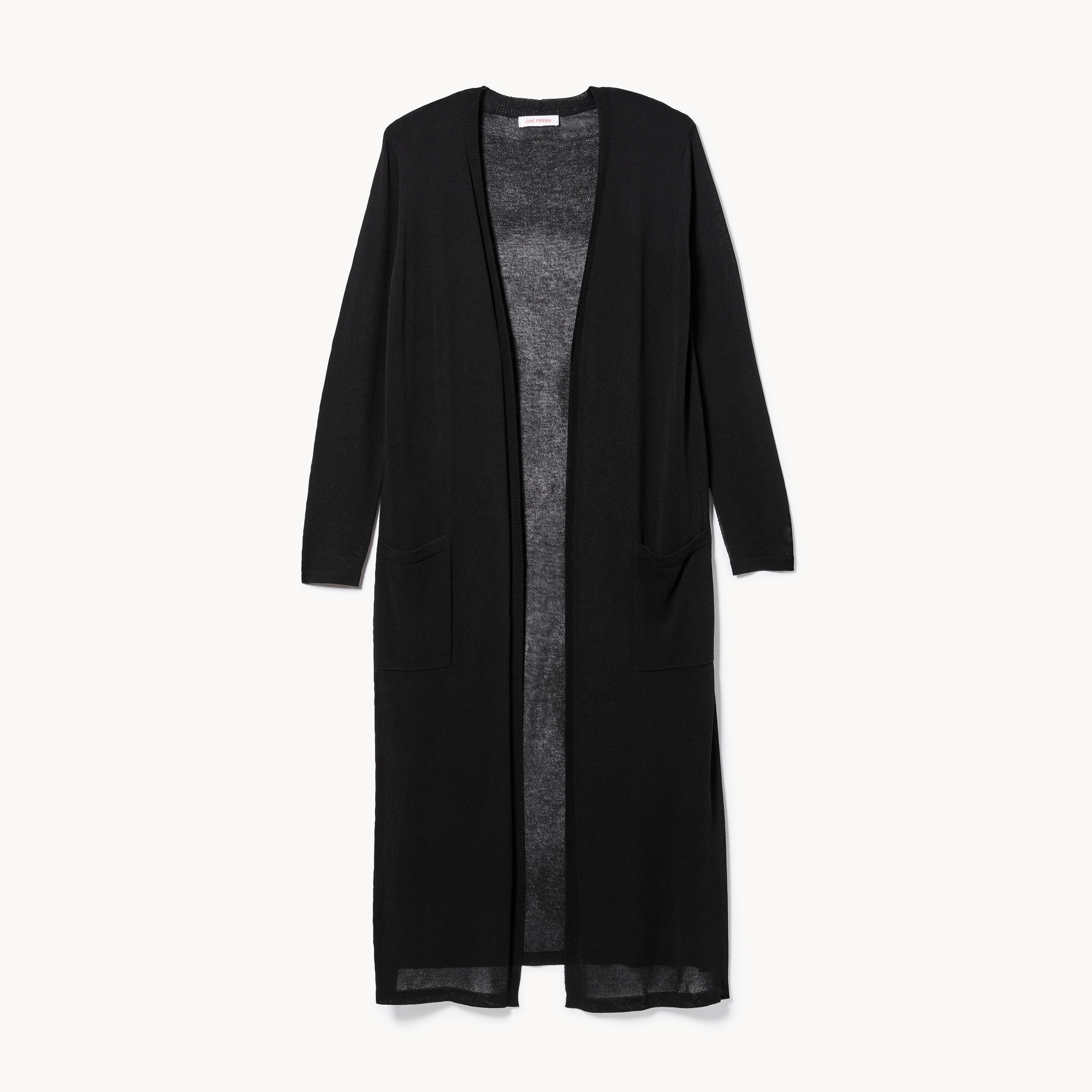 Long Cardigan in JF Black from Joe Fresh