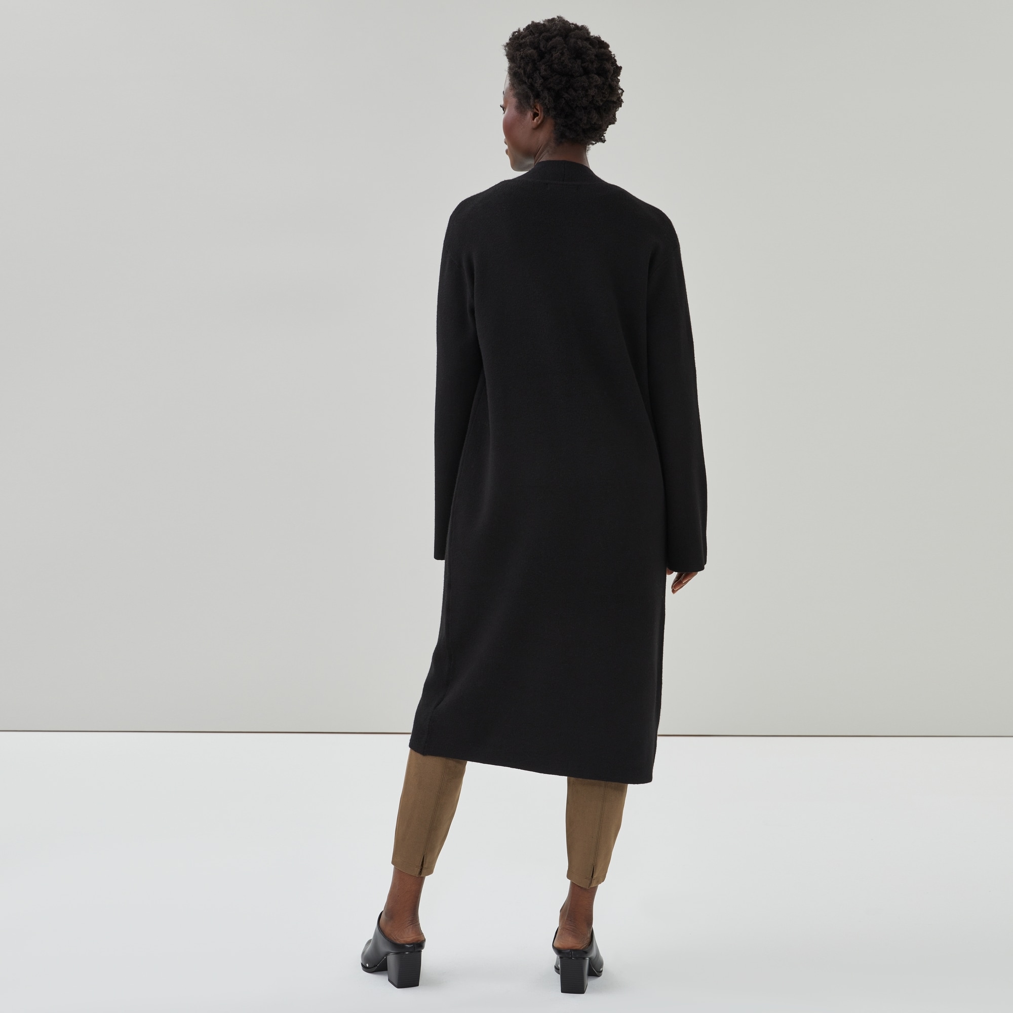 Long Cardigan in JF Black from Joe Fresh