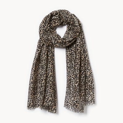 Joe Fresh Leopard Print Oblong Scarf 1 ea, $16.00/1ea