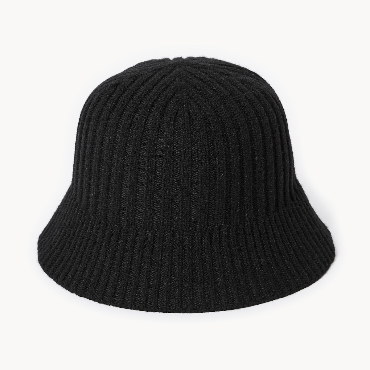 Chapeau cloche en tricot ctel - Noir