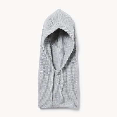 Ribbed Snood - Grey Mix