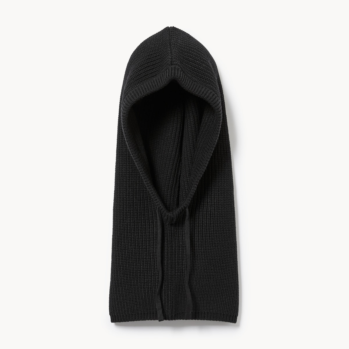 Ribbed Snood - Black