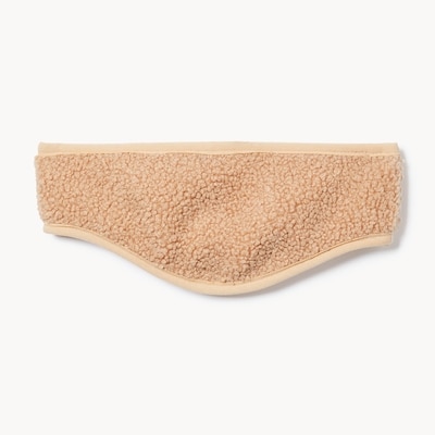 Teddy Fleece Headband - Camel