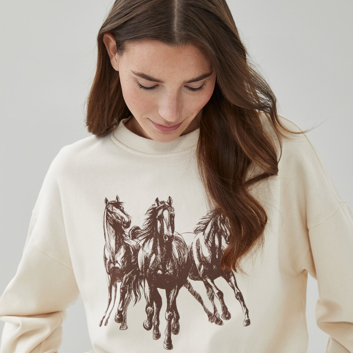 Chandail en molleton imprim