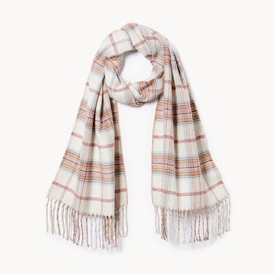 Joe Fresh Écharpe à carreaux 1 ea, 22,00 $/1ch