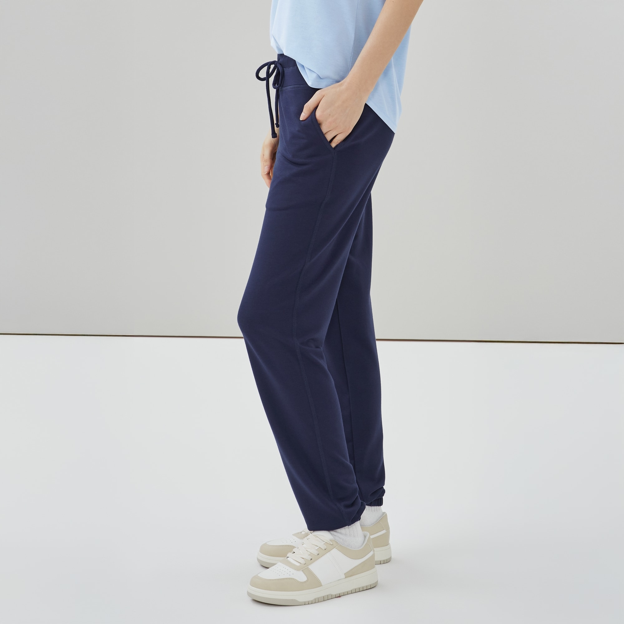 Active Terry Jogger in Navy from Joe Fresh