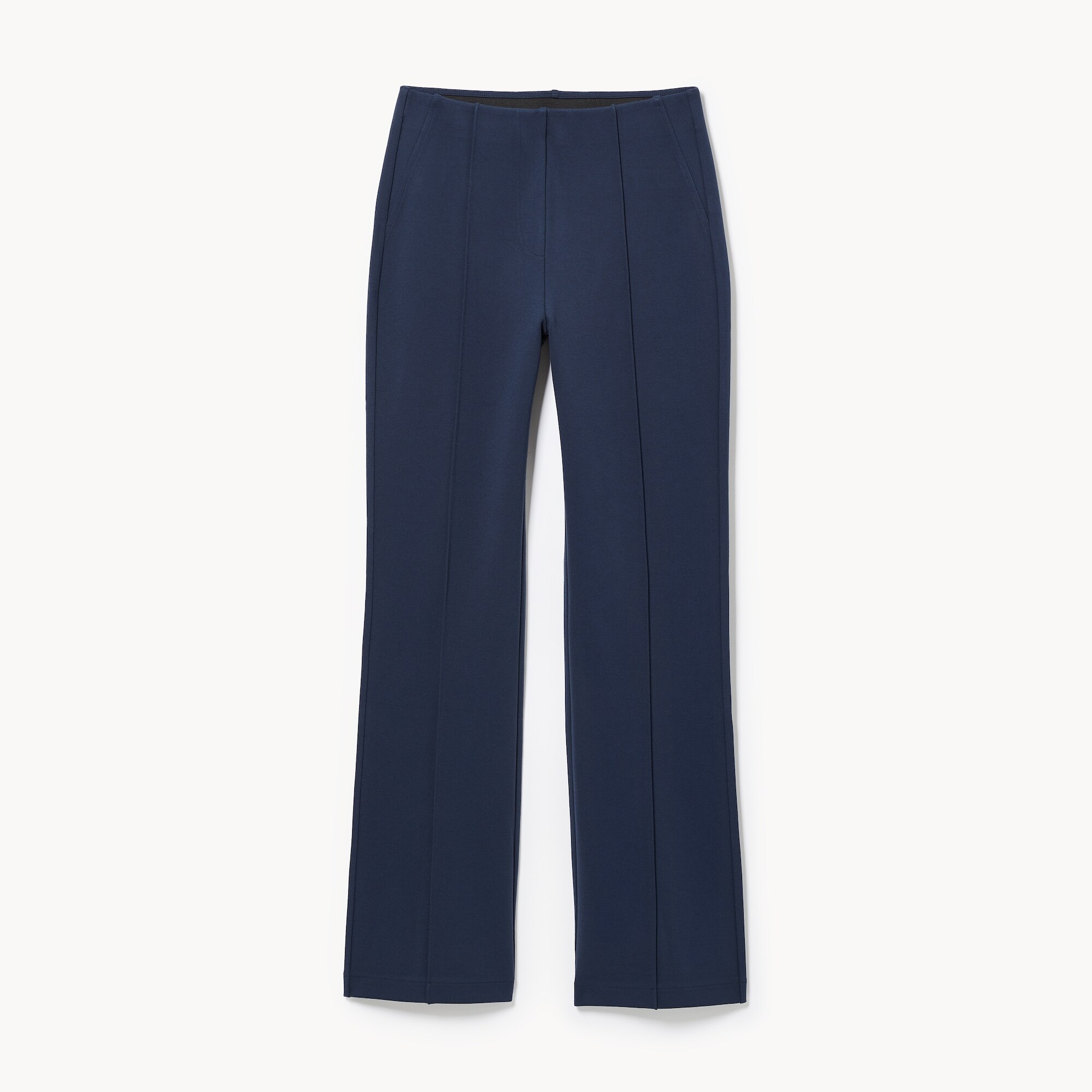 Ponte Bootcut Pant in Navy from Joe Fresh