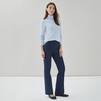 Ponte Bootcut Pant - Navy