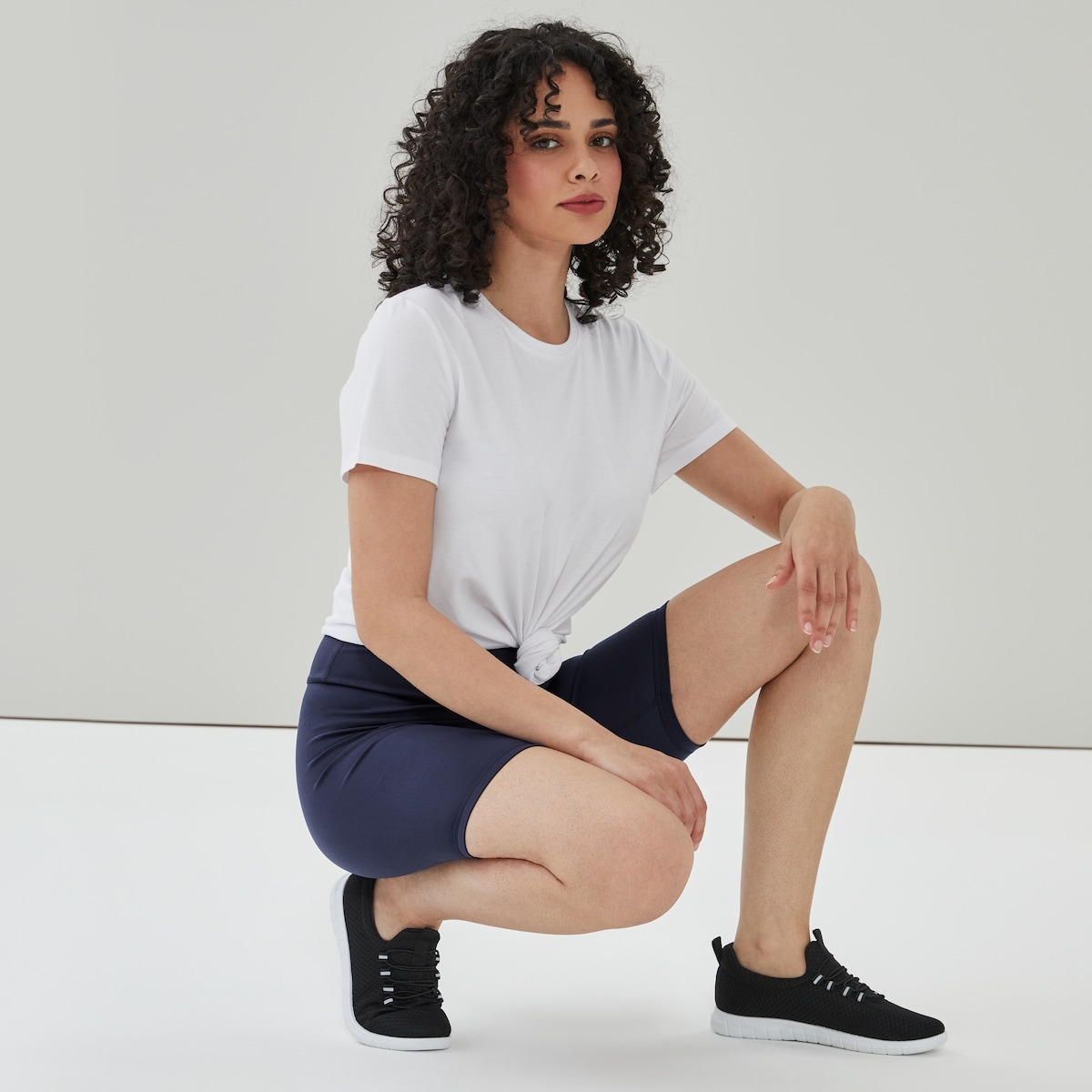 Short de vlo sport quilibre - Marine