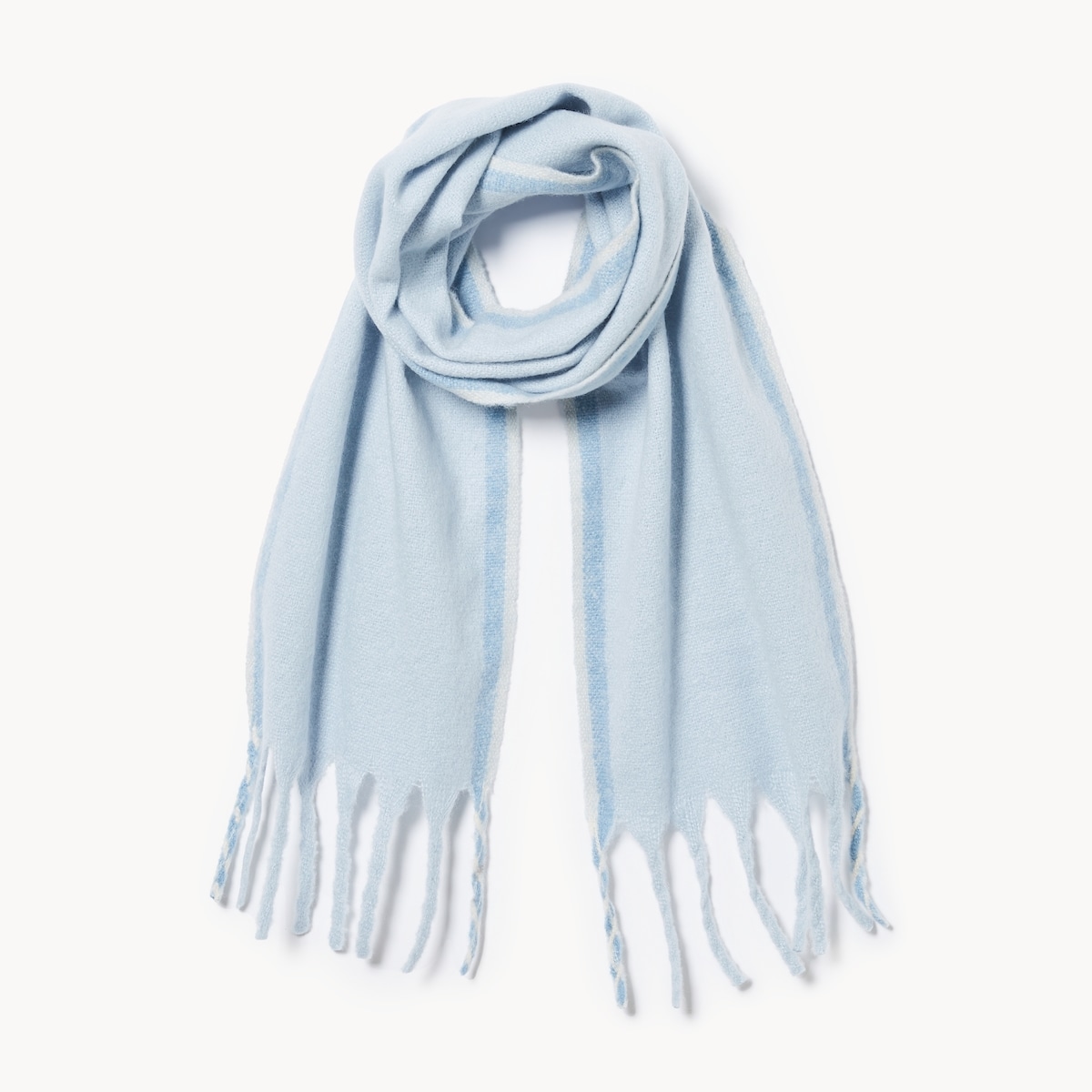 Striped Edge Scarf