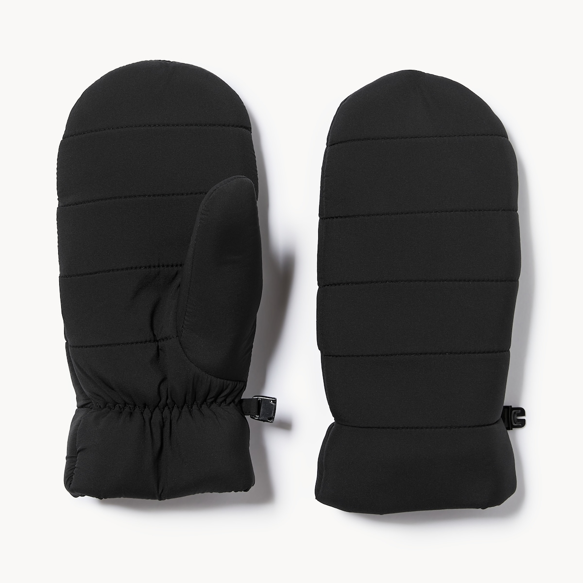 Puffer Mittens - Jf Black