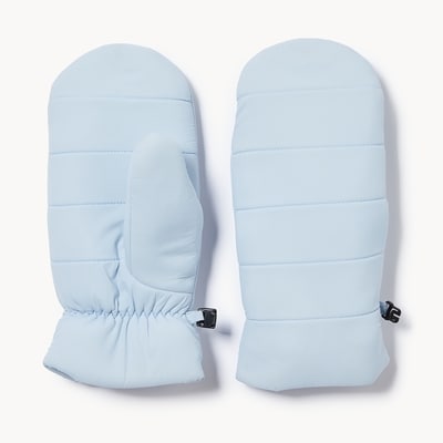 Mitaines matelassées - Bleu Pâle