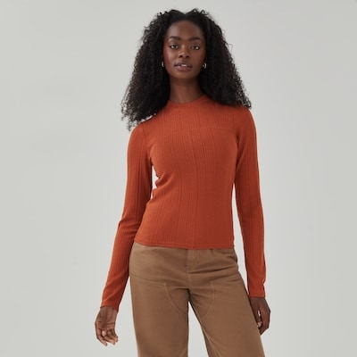 Joe Fresh Haut à manches longues à col montant 1 ea, 25,00 $/1ch