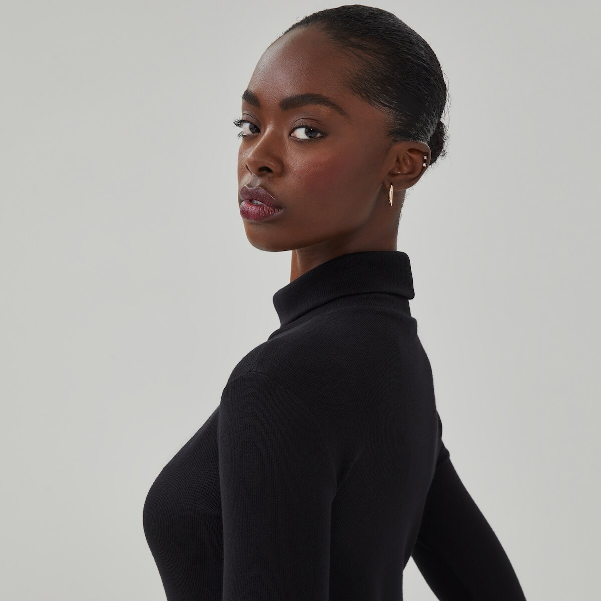 Ribbed Turtleneck